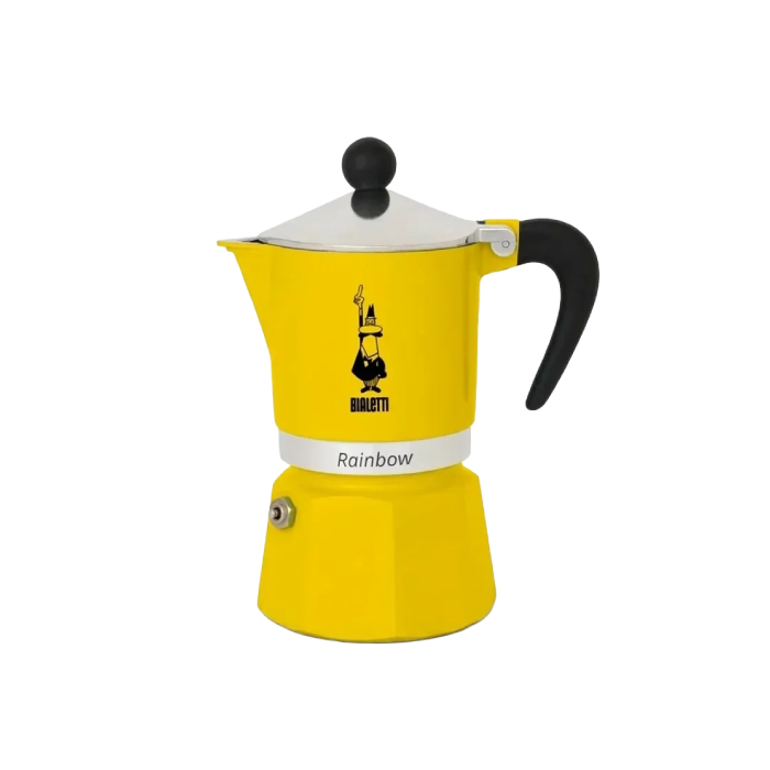 מקינטה ביאלטי ריינבו צהוב Bialetti Rainbow Yellow