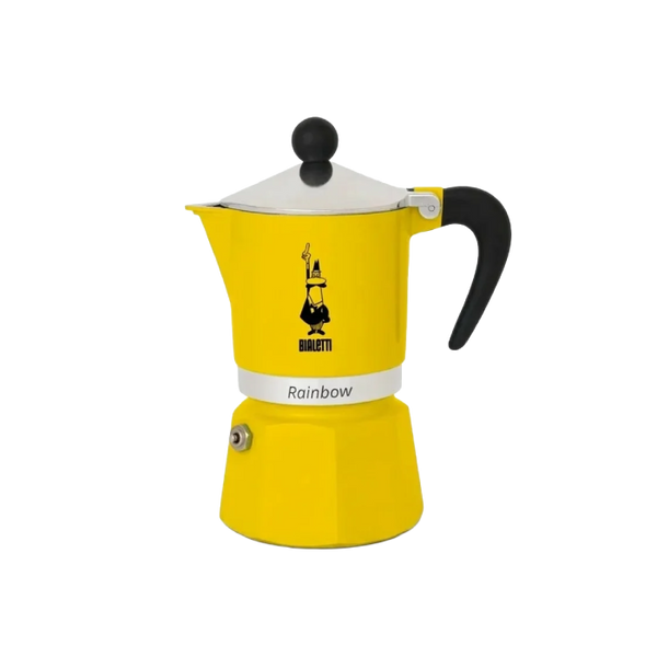 מקינטה ביאלטי ריינבו צהוב Bialetti Rainbow Yellow