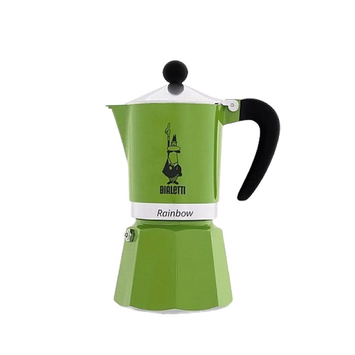 מקינטה ביאלטי ריינבו ירוק Bialetti Rainbow Green